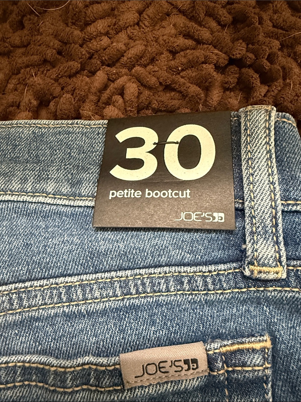 Joe's Jeans Blue Petite Bootcut Jeans